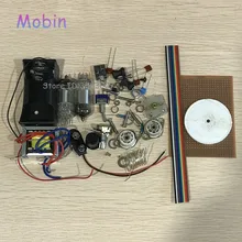 1 шт./лот DC две лампы ламповый радиоприемник набор DC два светильник FM ламповый радиоприемник Набор