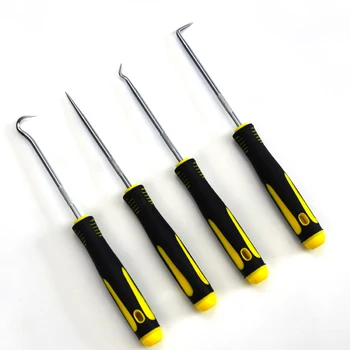 

New 4Pcs/Set Durable Car Hook Oil Seal Ring Seal Remover Pick Set Craft Hand Tools Best Quality