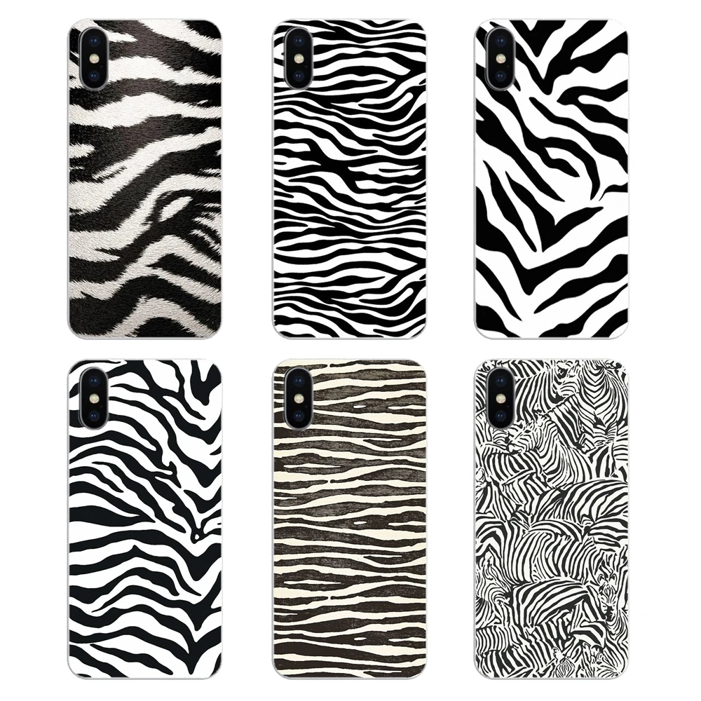 

Pastel Teal Tiger neon Zebra Hybrid Pattern Art Phone Cover For Huawei Honor 8 8C 8X 9 10 7A 7C Mate 10 20 Lite Pro P Smart Plus