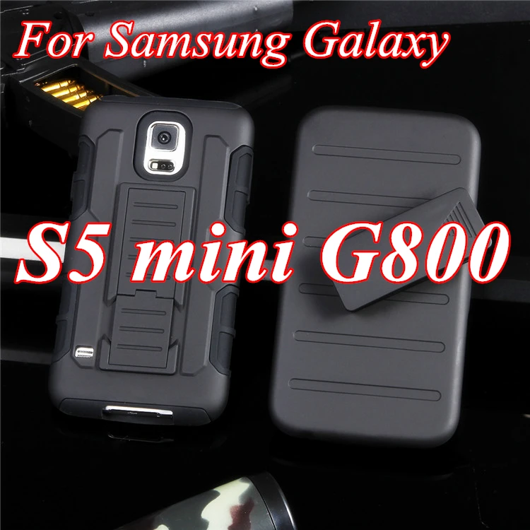 Военный жесткий 3 в 1 Гибридный бронированный чехол для samsung galaxy Note 2 4 S3 S4 S5 mini S6 Edge Grand prime G530 Ace 4 NXT G313H - Цвет: For S5mini G800