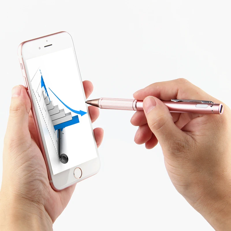 Активная Ручка емкостный сенсорный экран для iPhone X 8 Plus 7 6 s 5S SE 5C стилус мобильный
