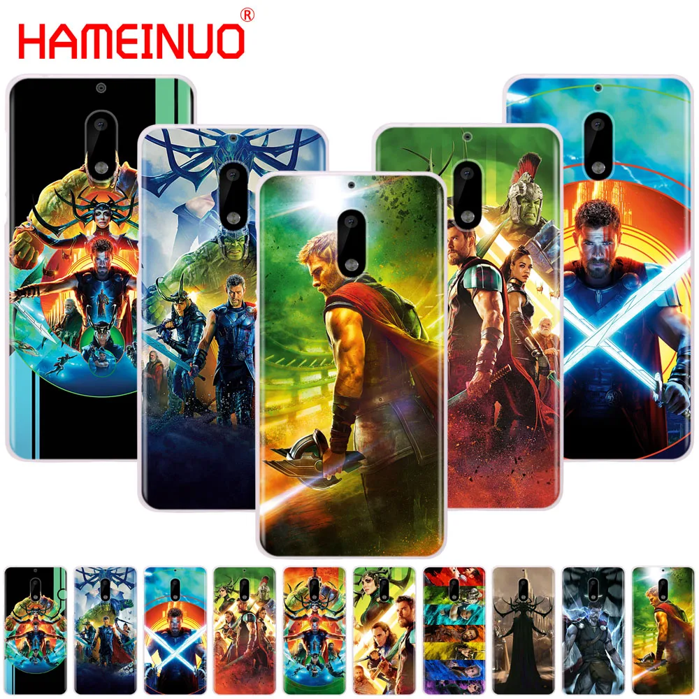 

HAMEINUO Thor Ragnarok Concept Marvel Comics cover phone case for Nokia 9 8 7 6 5 3 Lumia 630 640 640XL 2018