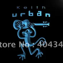 LF196-Кит Урбан обезьяна светодиодный неоновый свет знак