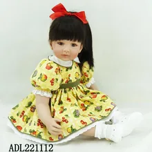 Новая виниловая Кукла reborn baby силиконовая модель куклы принцесса малыш brinquedos Рождество год бутик подарки игровой дом кукла