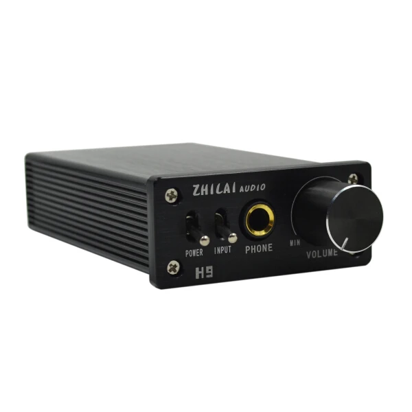 

KYYSLB H9 desktop computer stereo headphone amp have a fever HIFI headset amplifier two audio input