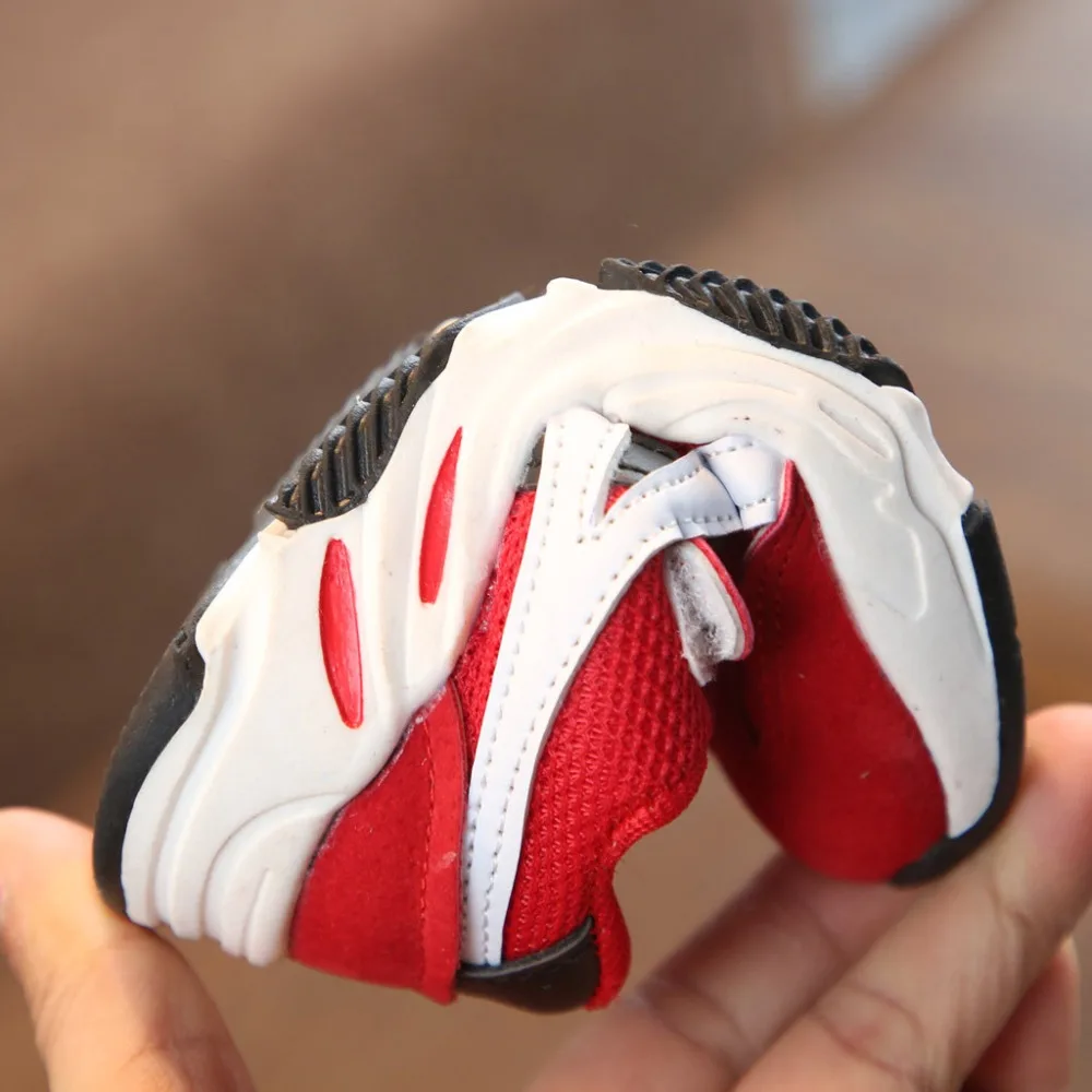  Unisex  Breathable Sneakers Toddler Infant Kids Baby Boys Girls Mesh Casual Sports Running Shoes Sneaker Hook & Loop Baby Shoes