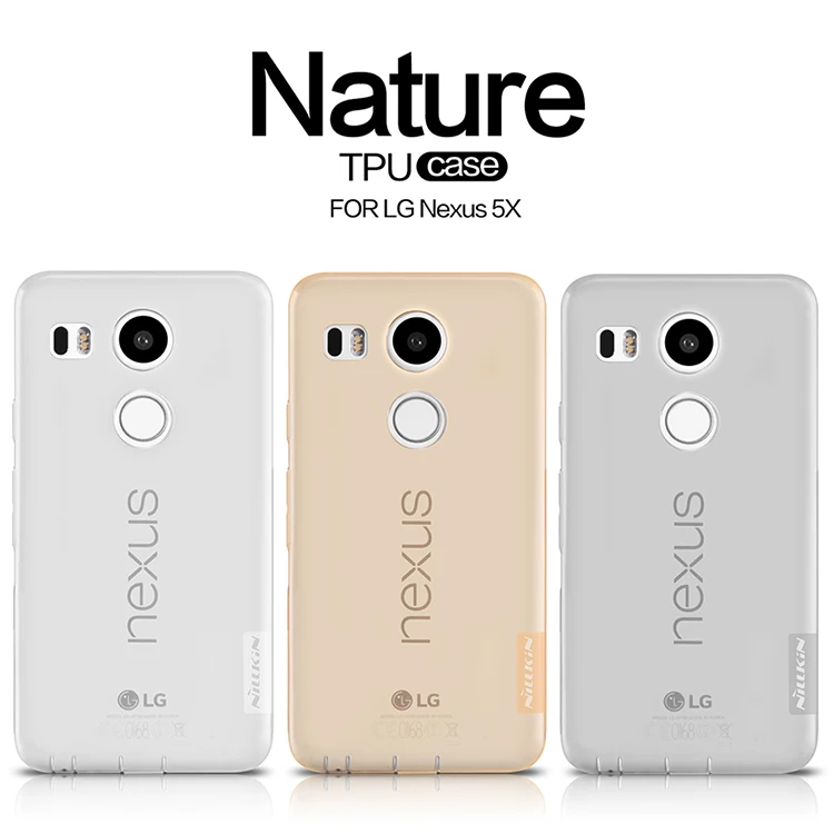 

Nillkin Nature TPU case for LG Nexus 5X phone cases cover for LG V20 protective cover soft case for LG G6 ultra thin case