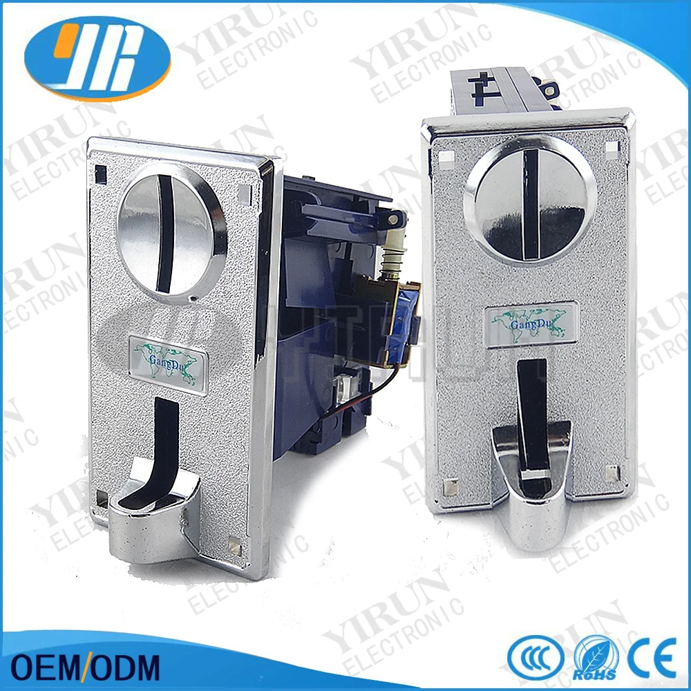 

Game machine parts multi coin selector validator 3 coin acceptance multi coin acceptor for washing machine