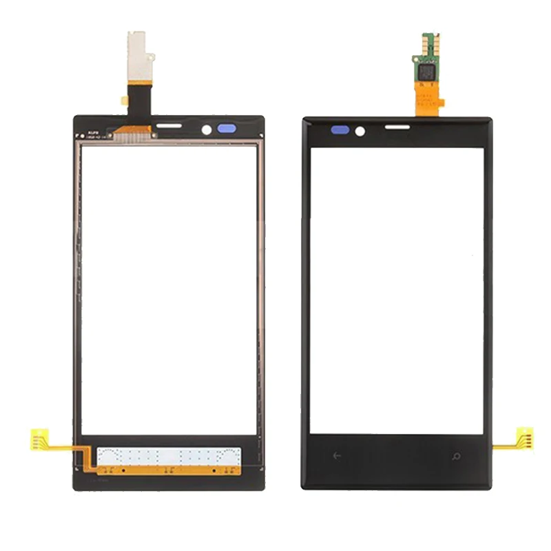 

10Pcs wholesale Touch ScreenFor Nokia Lumia 720 N720 Digitizer Outer Front Panel With Sensor Replacemen