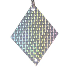 Набор из 8 струн, Репеллент для птиц, лазерный светоотражающий бриллиант, легко вращается на 360 градусов, двусторонний, отражающий, опасный для птиц