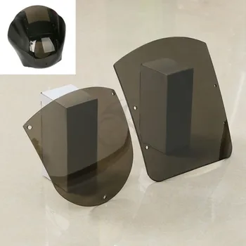 

Motorcycle Windshield Quarter Fairing Kit For Harley XL 883 1200 88-up FXR 86-94 Dyna 95-05 smoke/clear