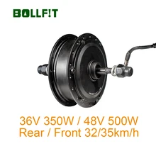 BOLLFIT 36V350W 48V500W задний вращающийся двигатель 32 км/ч 35 км/ч MXUS высокоскоростной бесщеточный мотор-ступица для электровелосипеда, переднее колесо