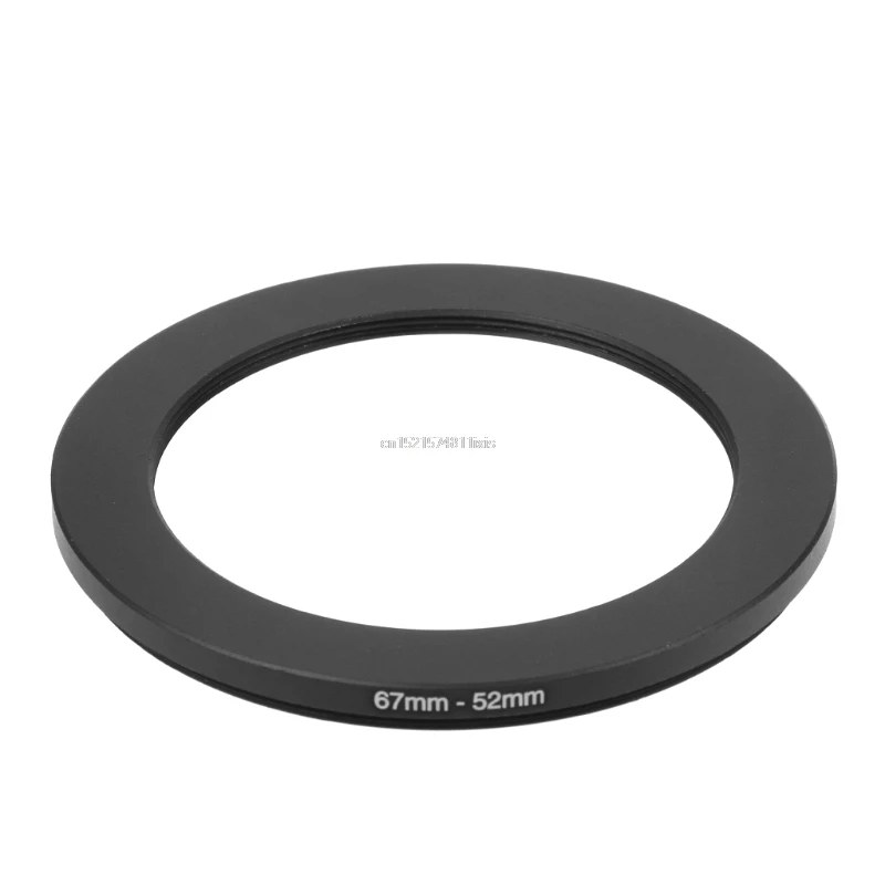 

67mm To 52mm Metal Step Down Rings Lens Adapter Filter Camera Tool Accessory