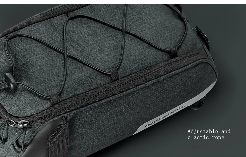 ROSWHEEL 141465 Multifunctional Bike Trunk Bag Commuter Bag
