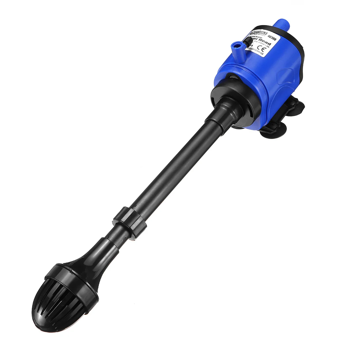 3 в 1 аквариумный погружной насос кислородный Powerhead фильтр для воды аквариумный пруд 220-240 в 360 градусов водопоглощение синий ABS