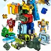 Creative Magic Number Transformation Robot Toy Digital Deformation Robot Building Blocks Numbers Robots Action Figures ► Photo 2/5