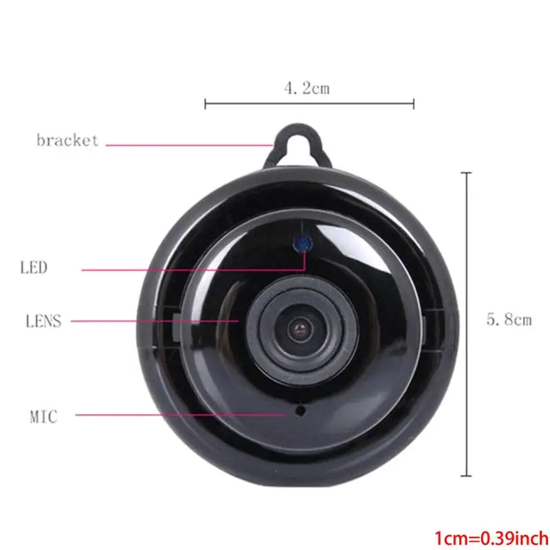 Мини WiFi IP камера HD 1080P умный дом камера безопасности ночное видение