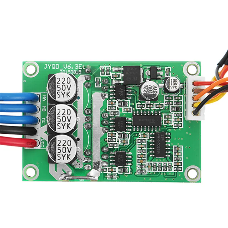 1 шт. Фирменная Новинка DC 12 V-36 V 500 Вт высокой мощности Мощность регулятор бесщеточного двигателя драйвер платы в собранном виде без зала