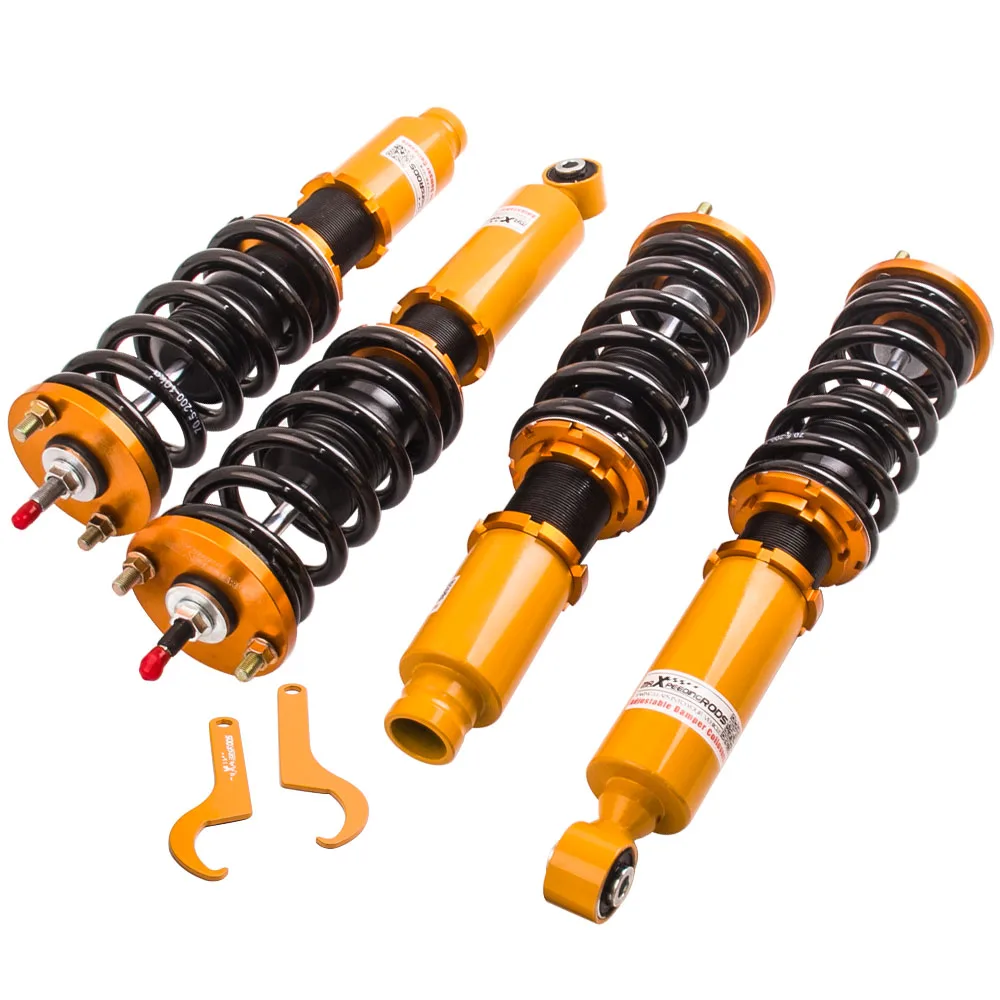 

24-Step Adjustable Damper Shock Absorber Coilover Kit for Honda CR-V 1996-2001 Coilovers Spring Dmapring Force Front Rear Camber
