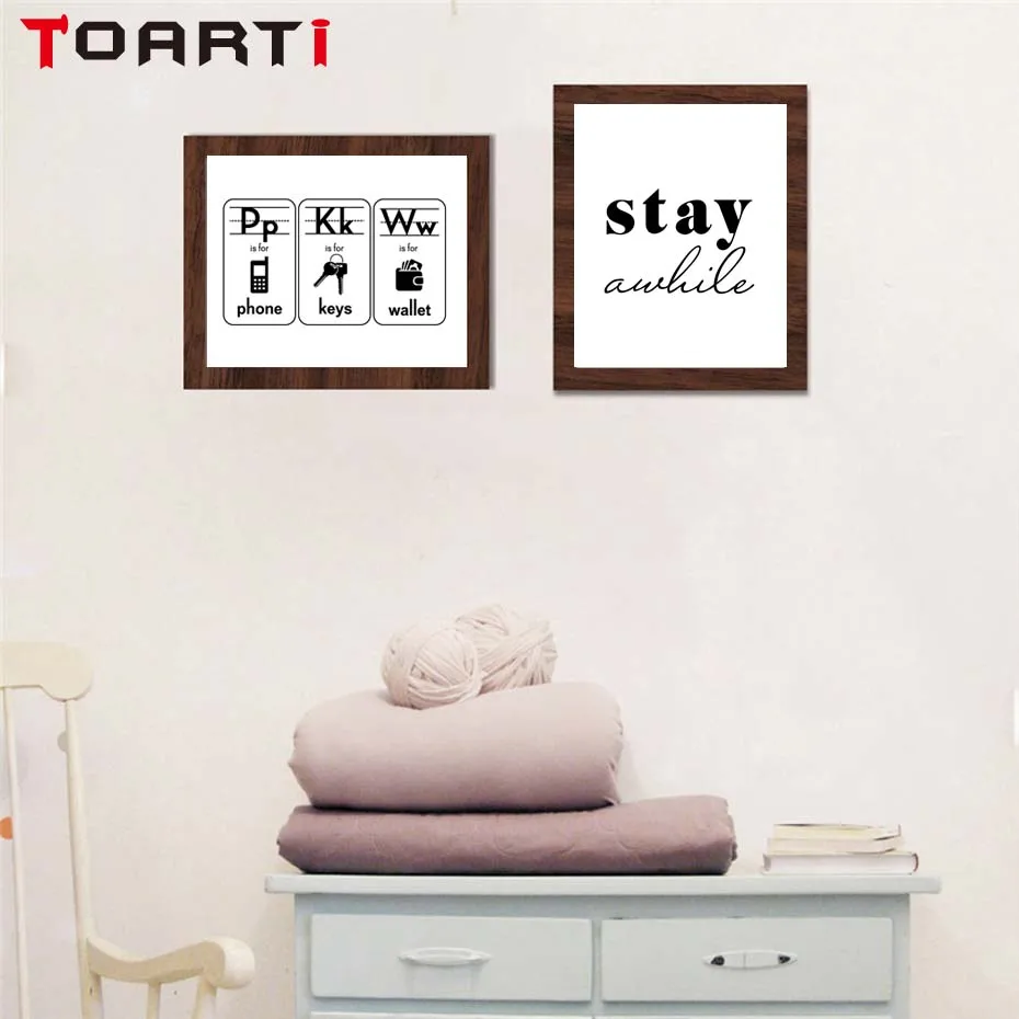 Phone Keys Wallet Prints And Posters Canvas Painting Black And White A Gift For Him Modern Art Wall For Office Bedroom Home Deco (1)
