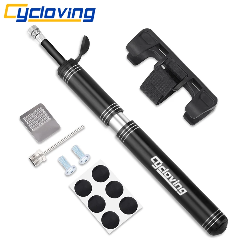 Cycloving портативный мини велосипед велосипедный насос Schrader Presta клапан 160PSI