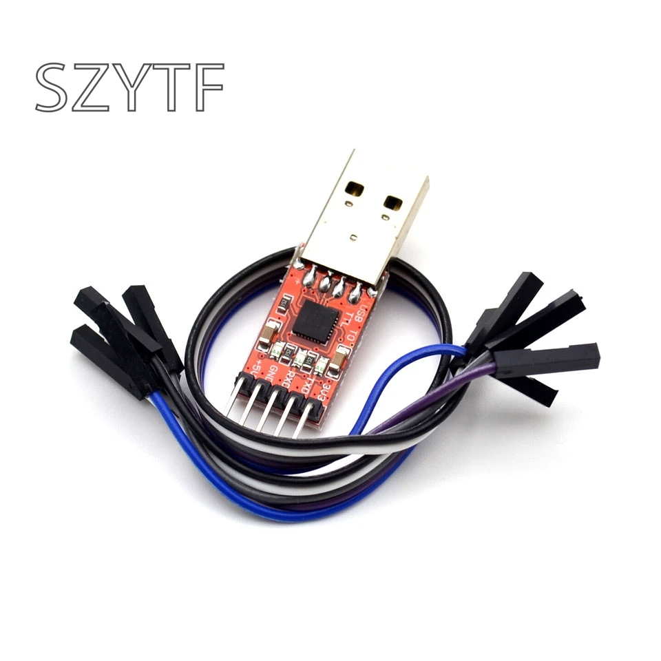 

CP2102 USB 2.0 to UART TTL 5PIN Connector Module Serial Converter with Dupont lin