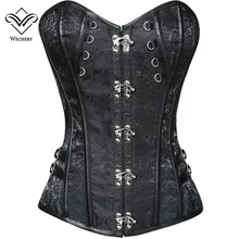 Steampunk Corset gótico corsés corsé faja hecha ramilletes Sexy ramillete camisa de fuerza blusa Vintage corpiño punk