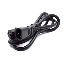 C14-C15, IEC320 C14 штекер к IEC320 C15 Женский удлинитель питания шнур 3*1,5 квадратный выпрямительный сервер Switch1.5m