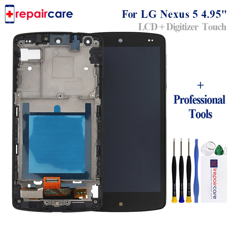 5 2 &quotдисплей для LG Nexus 5x ЖК-сенсорный экран с рамкой ЖК-дисплей Замена H790 H791 |