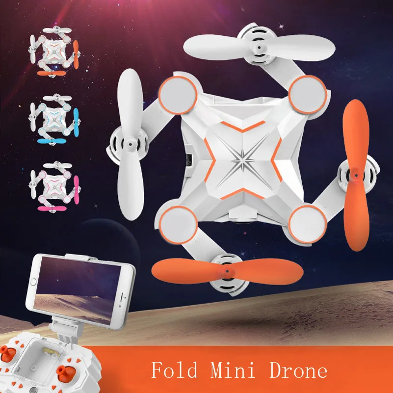 Drone WIFI 901S 4CH 2.4G Drone Mini WIFI Camera Video Fold Plane Model