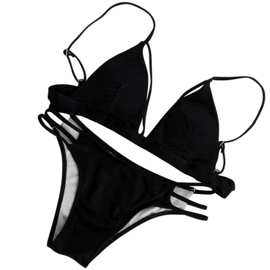 

Swimwear Women Swimsuits Sexy Beachwear Bikini Bathing Suit Push-Up Padded Bra Biquini 2017 Bikinis Set Swim suit Feb09