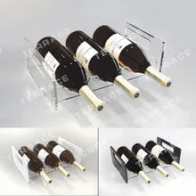 Акриловое волокно 3 винный держатель для бутылок kd упаковка