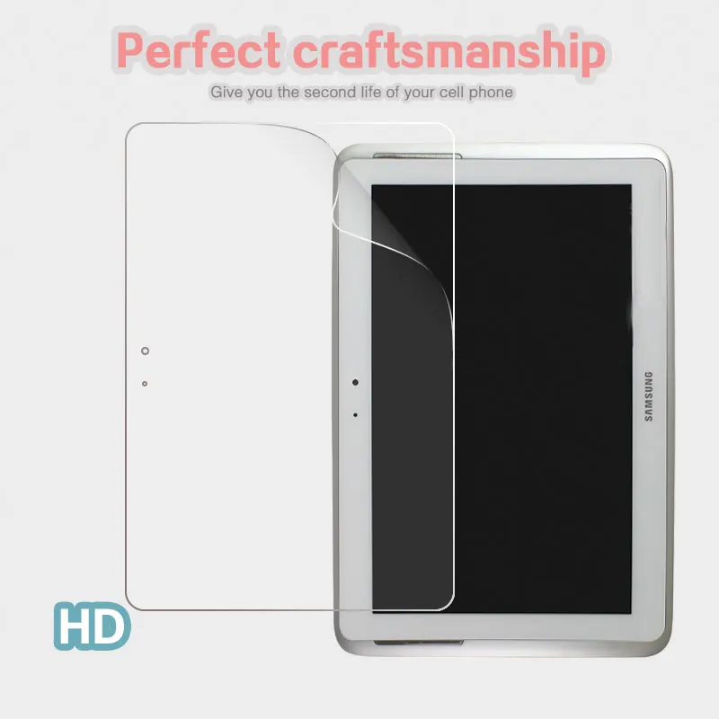 Pellicola Frontale Super Trasparente Hd Per Samsung Galaxy Note 10.1 N8000 10.1 "Protezione Dello Schermo Lcd Da Tavolo Copertura Protettiva Universal