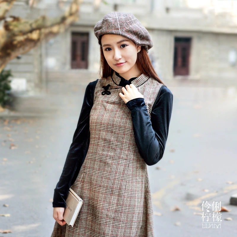 Lemon Chinese Style Original Design Women S Vintage Woolen One Piece Dress Designer Mother Of The Bride Dresses Designer Dresses Ladiesdesigner Little Black Dress Aliexpress Lemon Chinese Style Original Design Women S Vintage Woolen One Piece Dress Designer Mother Of The Bride Dresses Designer Dresses Ladiesdesigner Little Black Dress Aliexpress