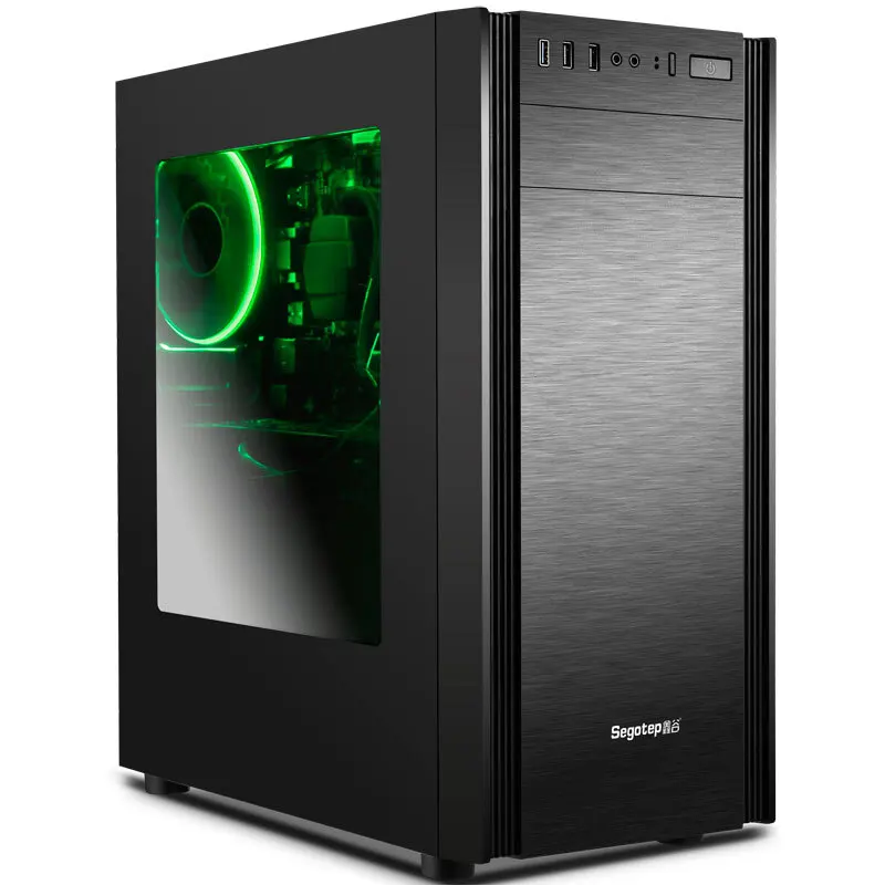 GETWORTH R33 Gaming PC I5 8500 Office Computer Cheap I5 Computer 180GB SSD 8G RAM 230W Power B360M