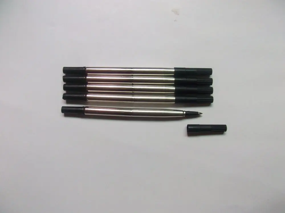 100 шт. penloverefill Ручка-роллер пополнения Один универсальный размер PK ручка ролика, роллер тонкой заправки