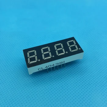 

Red 4-bit Digital Tube Common Cathode 0.4 Inch Four bit LED digital tube clocks 20pcs
