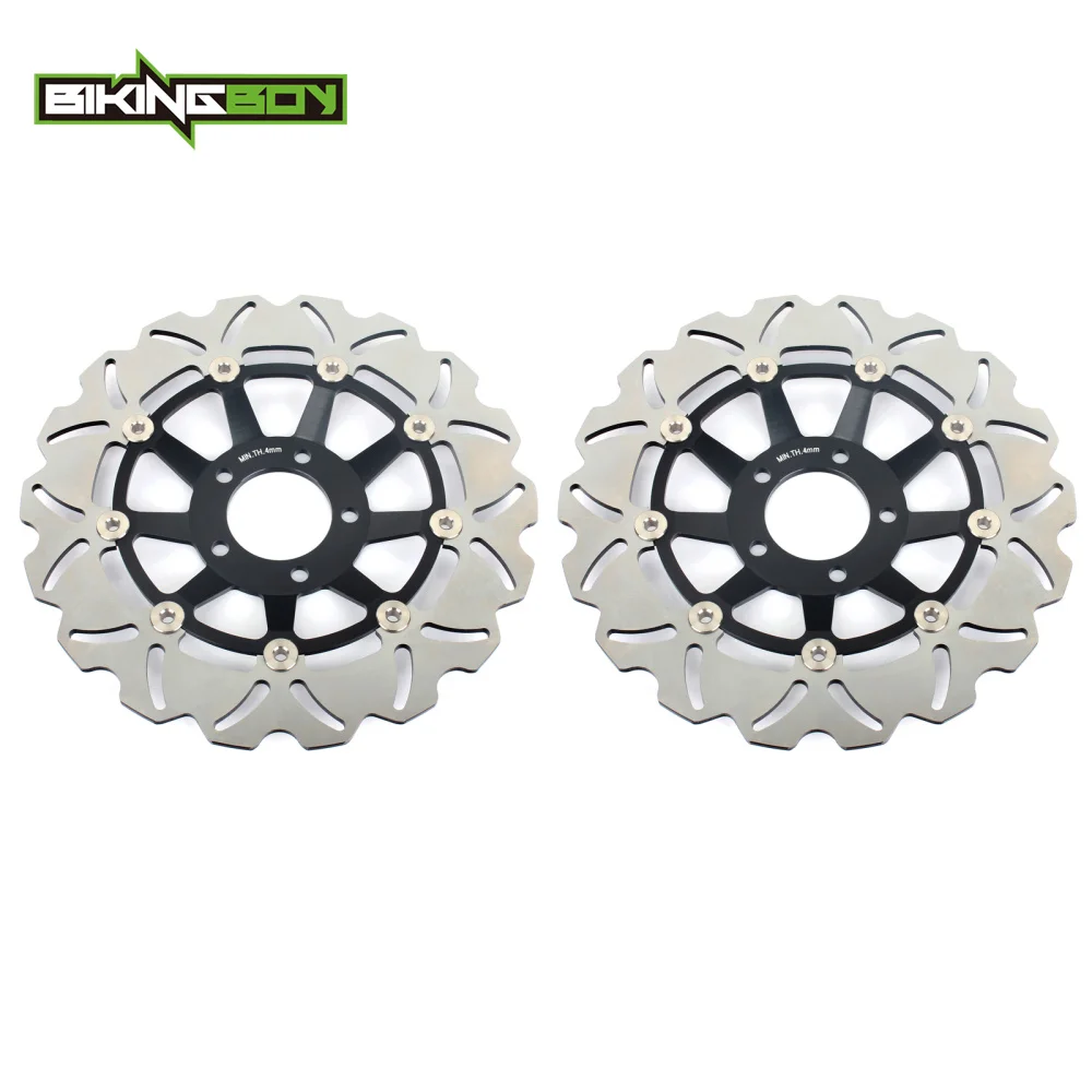 BIKINGBOY GSXR 750 88-95 градусов F, с эффектом рогатки, ограниченная серия 1989 1990 GSX-R 1100 W 93-00 99 98 97 96 94 передние тормозные диски Диски