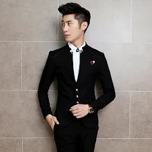 Самые популярные мужские костюмы, пальто, свадебные деловые банкетные Нежные мужские платья, Мужской Блейзер, тонкие и элегантные куртки для мужчин, размер s 2XL