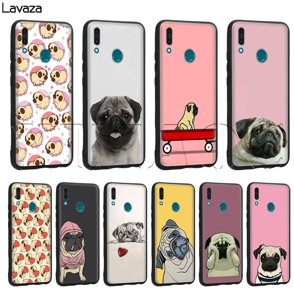 

Lavaza Pug Life Case for Huawei Mate 20 Honor Note 6a 7a 7c 7x 8c 8x 9 10 Nova 3i 3 Lite Pro Y6 2018 Prime