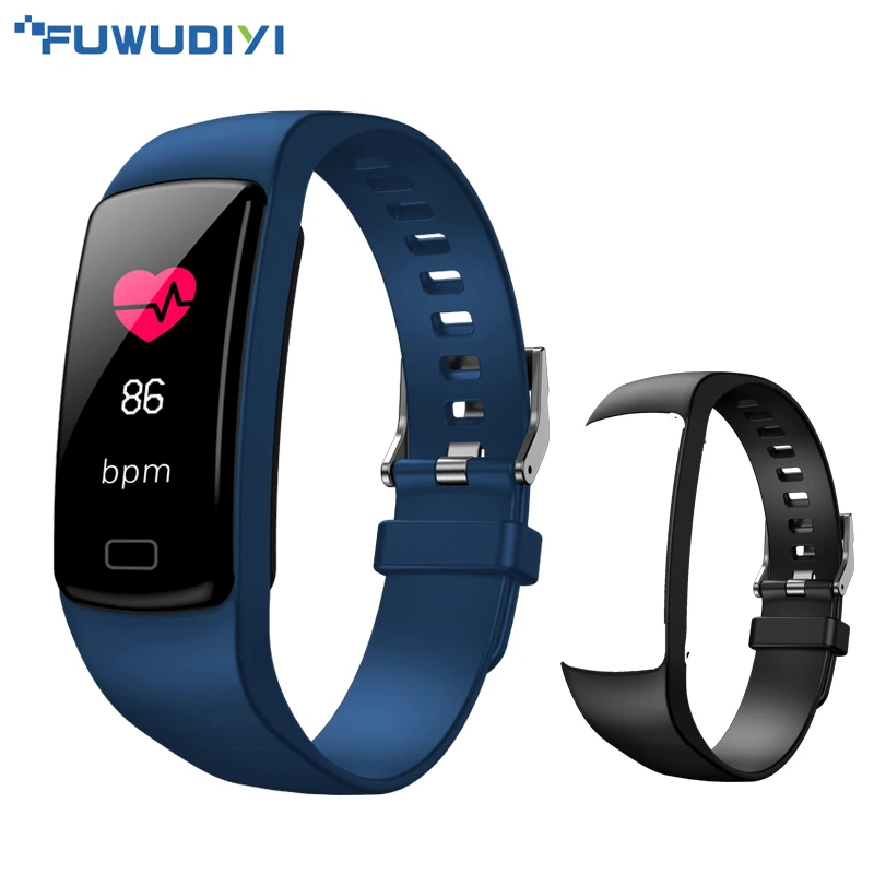 FUWUDIYI Smart Band Fitness Tracker Smart Band Blood Pressure Watch