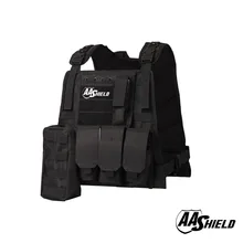 AA щит MOLLE, охота пластины Перевозчик MBAV Стиль Военный тактический жилет/черный