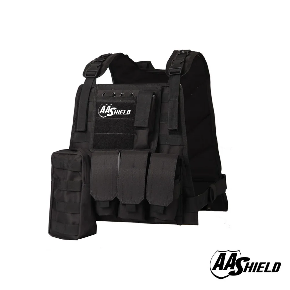 

AA Shield Molle Hunting Plates Carrier MBAV Style Military Tactical Vest / Black