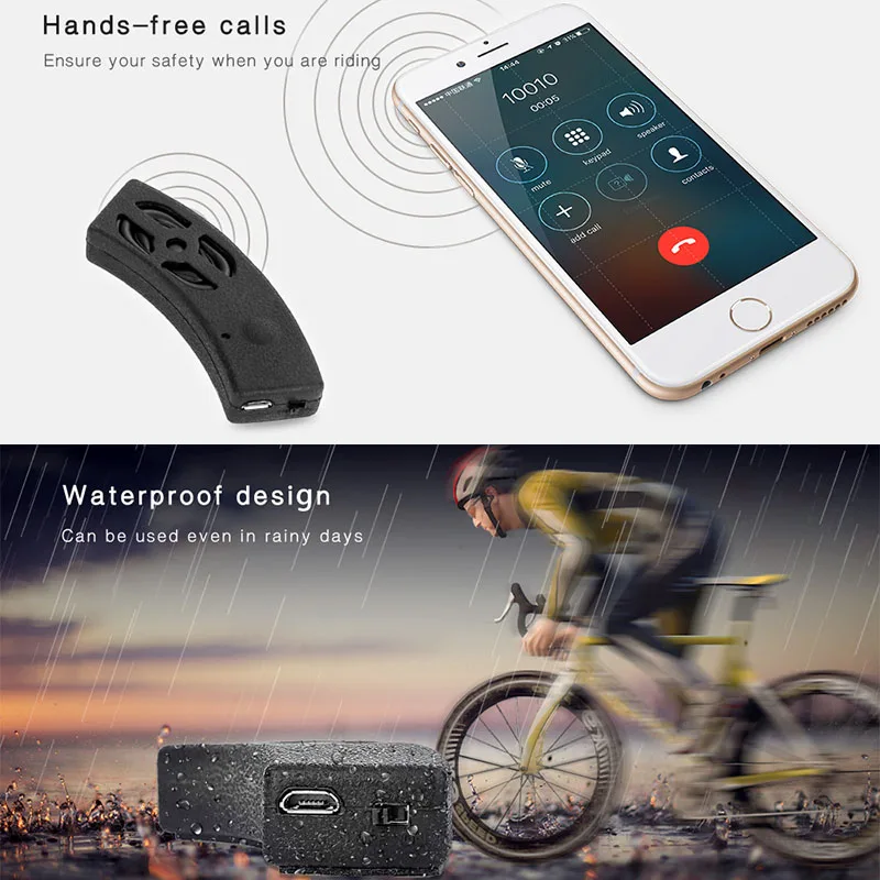 Портативный Водонепроницаемый Bluetooth динамик для мотоцикла велосипедный мотоциклетный шлем беспроводной открытый для езды стерео для iPhone для Android
