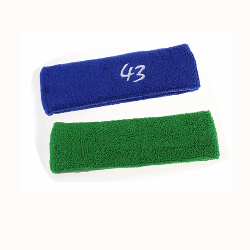 

Hot Selling Custom Logo Accept 100% Cotton Outdoor Sports Head band Headbands Hair Bands Sports Safety several colors available