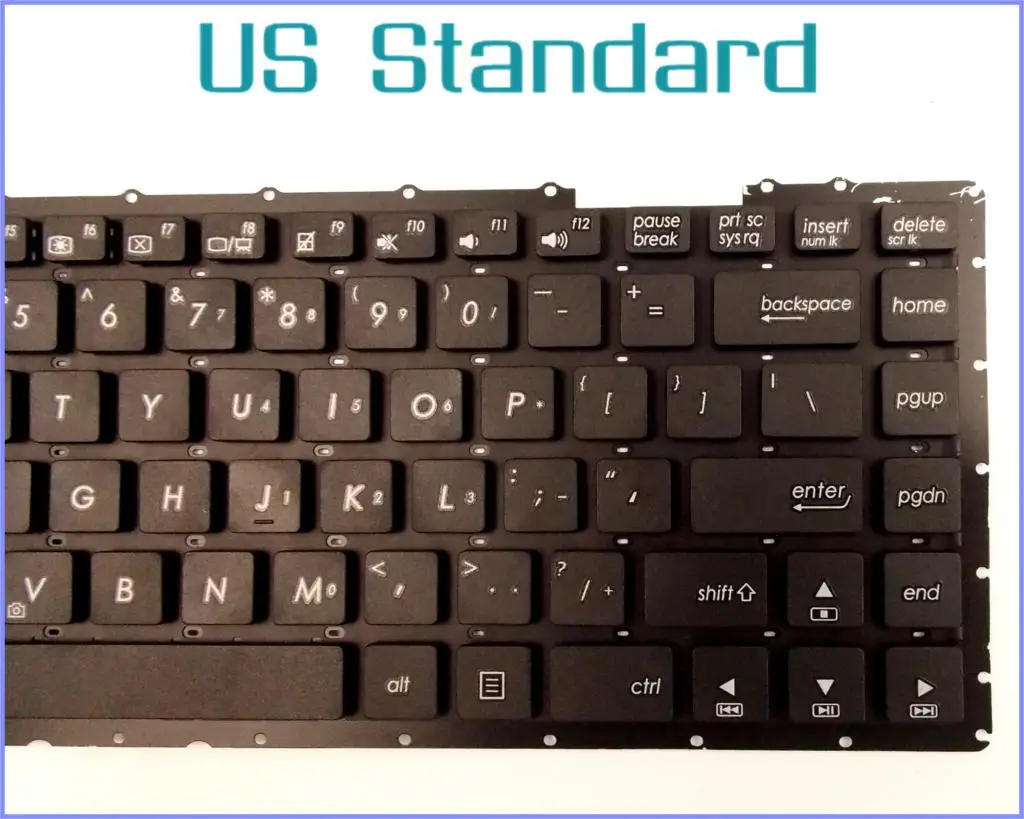 Версия Английский США клавиатура для ноутбука ASUS X451 X451C X451CA X451M X451MA X451MAV X451E D451V D451VE ноутбук без рамки