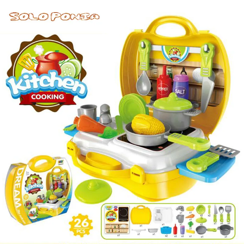 Детские игрушки для кухни, ролевые игры, пластиковые овощи и фрукты, еда, чайная чашка, посуда, имитация, набор для приготовления пищи, товары для девочек