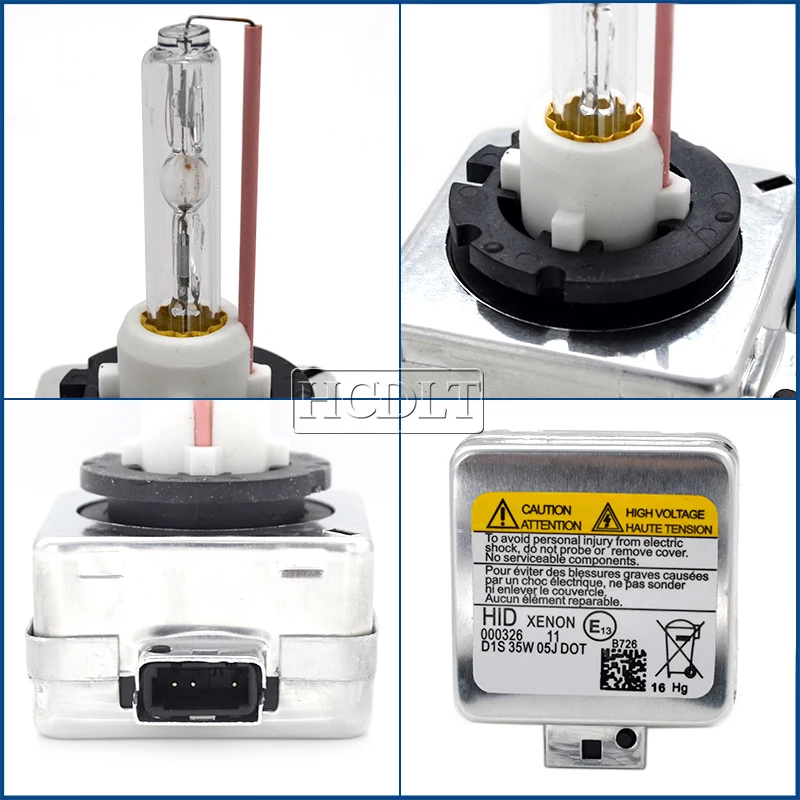 HCDLT 35W HID 6000K D1S Xenon 55W Auto Headlamp Bulb 3000K 4300K 8000K 5000K For Car Light 12V 35W Kit Xenon D1S HID Ballast 55W (9)
