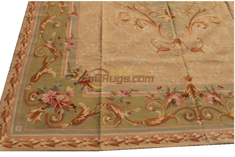 Ковровые покрытия ковры aubusson ковер ручной работы шерстяные ковры 274 см x 366 см(9 'x 12') 42gc20aubyg3