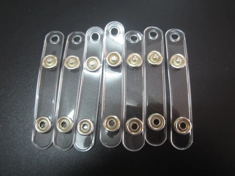 Creative Smiling Face Chest Card Easy Pull Buckle Expansion Easy Pull Wire Device Hanging Wire Document Buckle